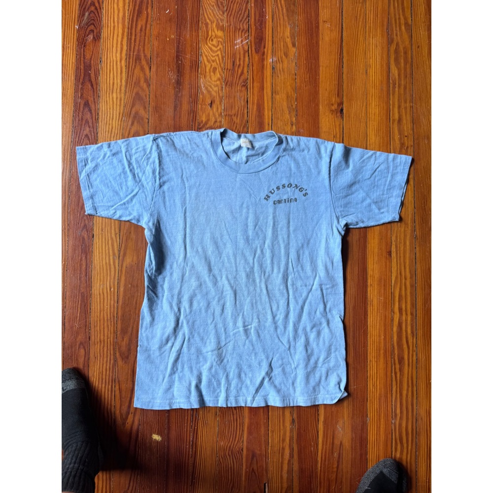 Vintage Sportswear Cantina Ensenada Mexico T-Shirt Blue XL Single Stitch